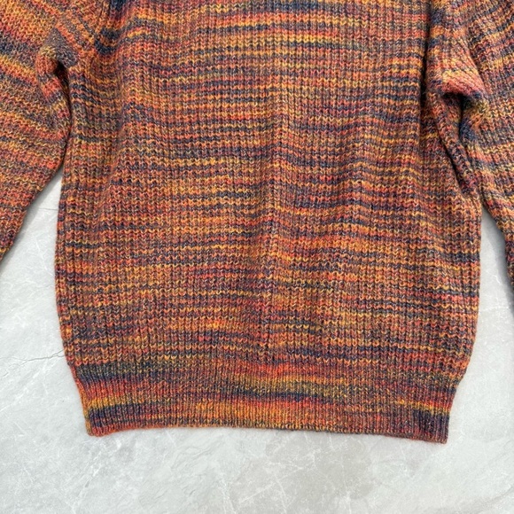 Women’s Urban Outfitters Space-Dyed Colorful Knit Turtleneck Sweater Size XS - Picture 6 of 16